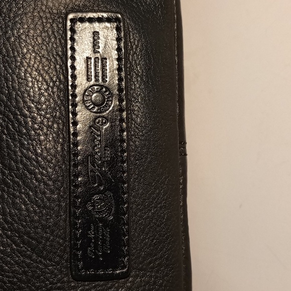 Fossil black pebble leather shoulder bag 75082 - Picture 2 of 11